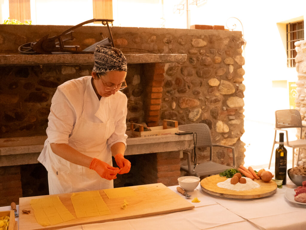 Valeggio sul Mincio i Borghetto sul Mincio tortellini warsztat jezioro Garda